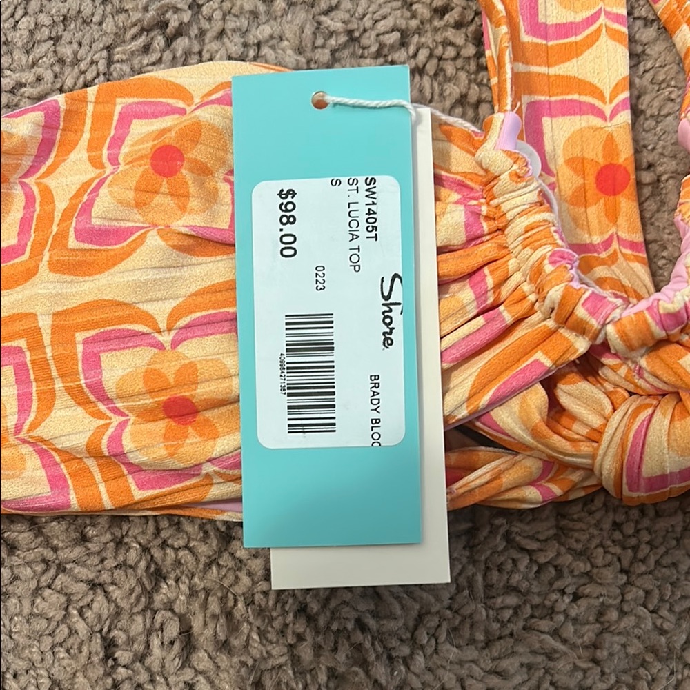 NWT retro Bikini Top - Picture 2 of 4